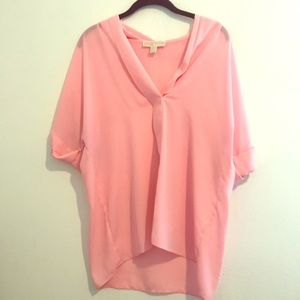 Michael Kors Large Pink Flowing Blouse. Orig. $80